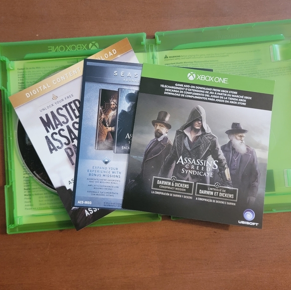 Used XBOX ONE Limited Edition Assassin's Creed: Syndicate / Ubisoft Rated Mature - Picture 4 of 7